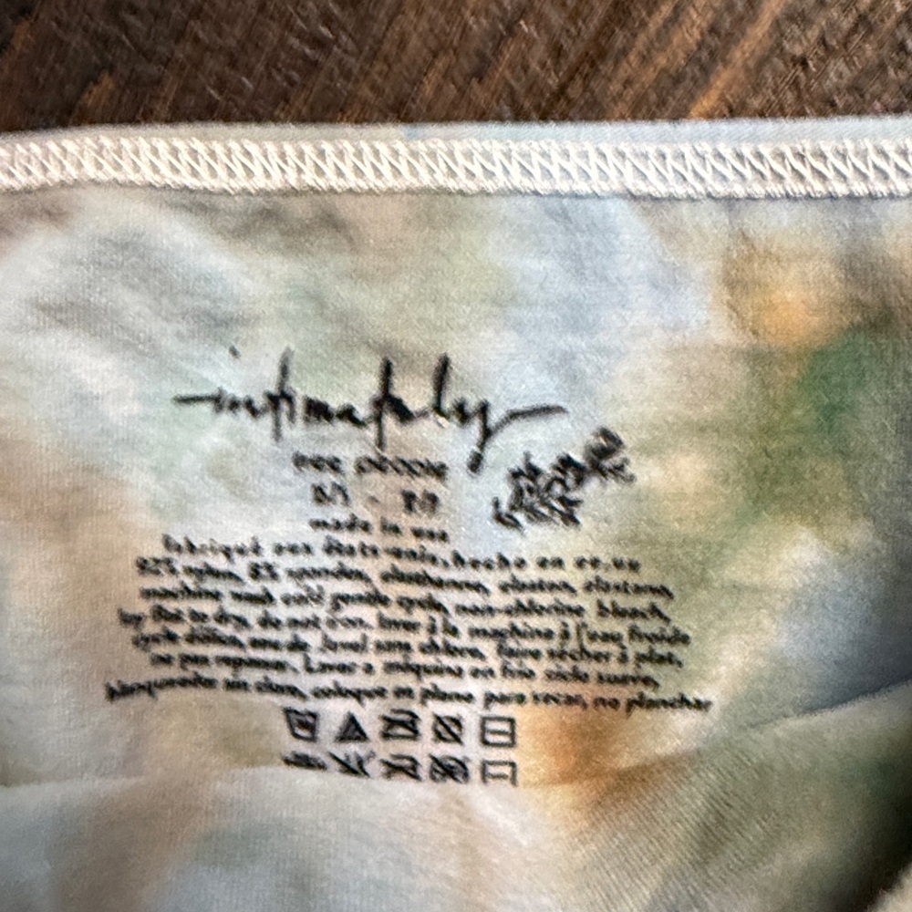 35. Free People Hand Tie-Dyed Skinny Strap Seamless Brami in XS/S - Picture 4 of 7